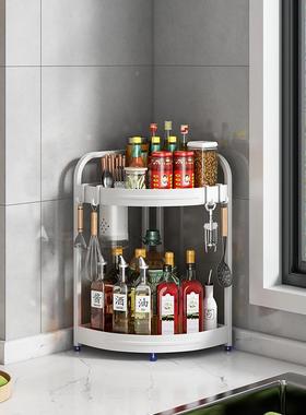 纳挂件打收孔角落壁挂台免厨灶角房置物架三角架子转角A-016-SF调