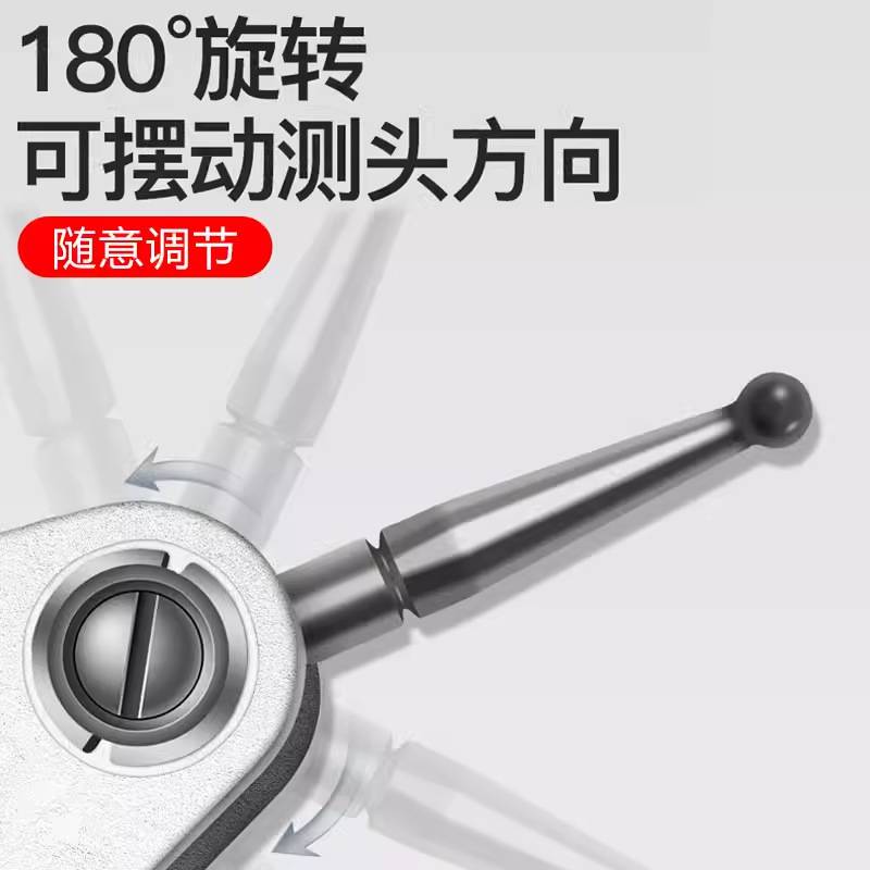 杠杆百分表0-0.8m杠杆千分表0-0.2mm精度0.002mm机械杠杆