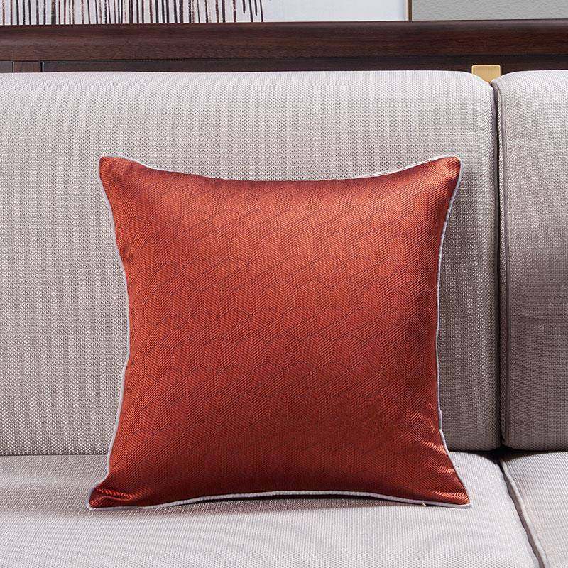 套Y8Z新中式厅沙发抱客枕组合靠包吊穗流板苏方枕抱无品牌/枕样间