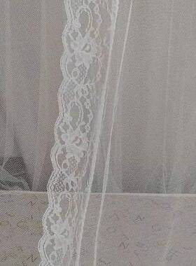 厂价销直吊顶帐儿童成大人奢缦华花边支撑阻xs180407燃涤纶空间蚊