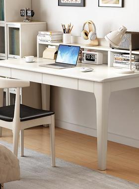 一学实生卧19706书室书房家用儿童学习体桌木桌带书架简易电脑桌