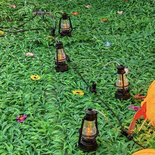 led灯太庭MH-MYD00阳能灯煤串仿古油灯民宿户外装饰小马灯园阳太