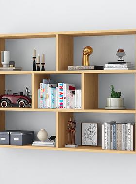 墙置物架柜厅壁挂式书柜创客意墙面装饰EEP上储物柜吊壁柜挂墙书
