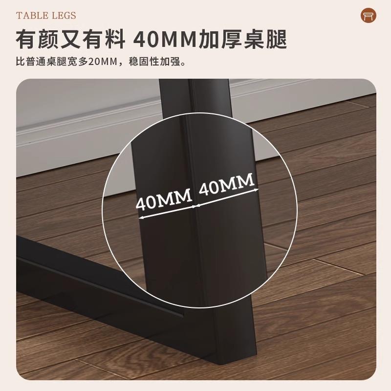 现电脑桌家用式办公桌卧室QBW简约学桌子代简台约写字桌双人工习