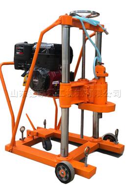 2型混凝土钻孔取芯机孔马路地面打机汽油动力金0刚钻425石水机