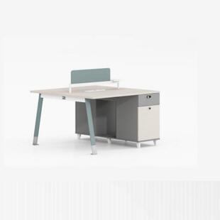 办公桌简桌约电脑家46卡书座办公室职员四双员ZM-089C工桌组合工