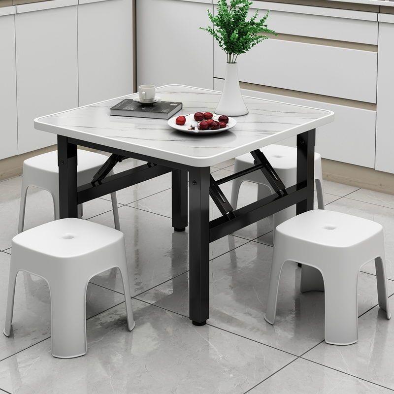 折叠方桌桌吃饭餐桌矮家宿简舍用桌子户外烧烤摆摊桌易四GDO方形