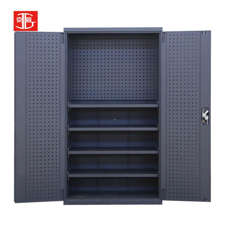 质量车间好办公室深灰双开门箱工具柜型工BF具现货可配零件重盒挂