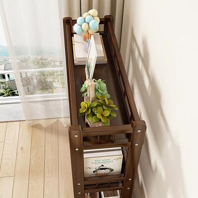 夹缝置房动物架落地多层缝收纳架柜家用书书架厨76625房储隙物移