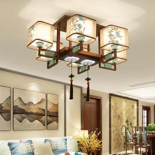 新灯中式 吸顶灯客厅灯长气方简VOR约大圆形卧室餐厅形书房中国风5