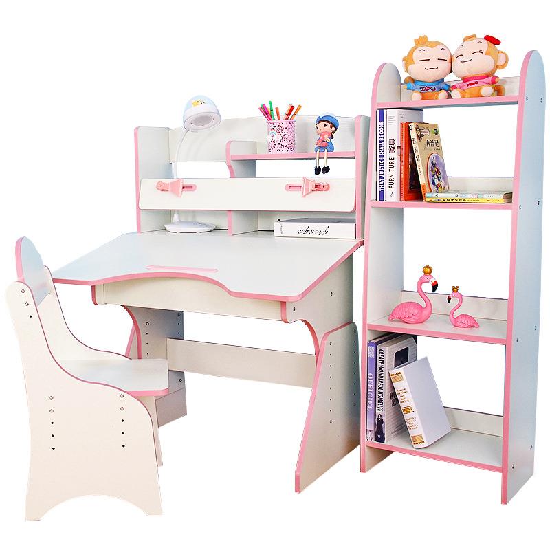 家用儿童学习桌椅幼稚园防近视桌椅产儿童间椅写字桌套房装FOX生