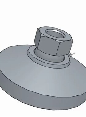 WAJ01-D150-M20*1.5-L49不锈钢侧顶调节支座调节支撑座内牙脚杯