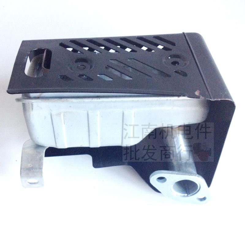 汽油发电机配件EY20 水泵平板夯消声器 167F排气管 RGX2400消音器