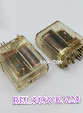 REL.9059 B.V.28 BV28 700-6500进口正品GRUNER继电器二开二闭8脚