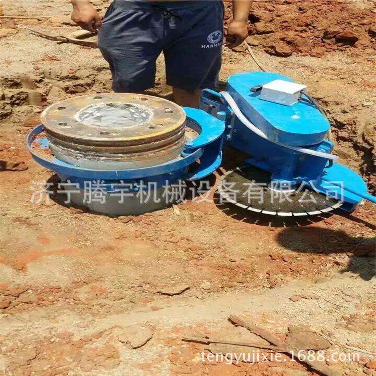 卡箍式切桩机厂价好用的空心切桩机哪里效率高的截桩机图