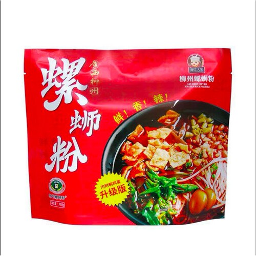 广西柳州特产柳江人家原味螺蛳粉350g3袋酸辣螺丝粉方便速食