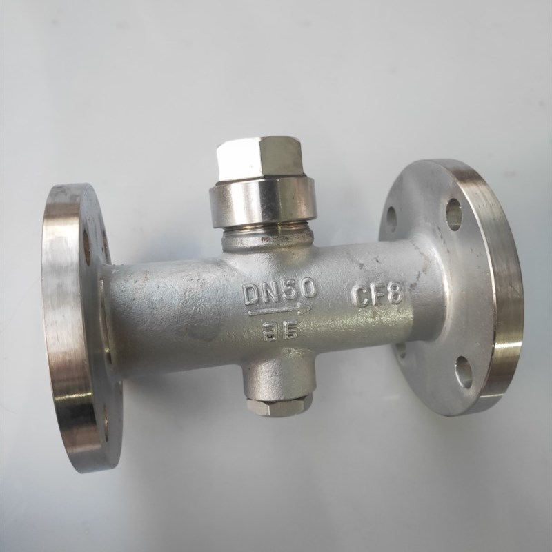 304 CS49W-16P不锈钢热动力圆盘式疏水阀碳钢法兰疏水阀DN15DN20