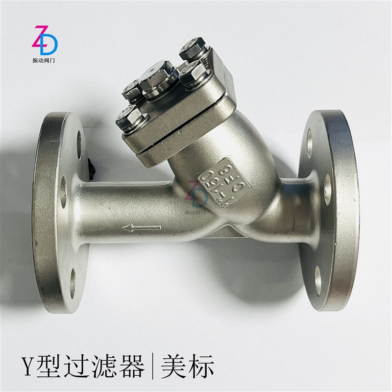 不锈钢双相钢国标美标过滤器法兰硅溶胶工艺铸造Y型 PN16150LB304