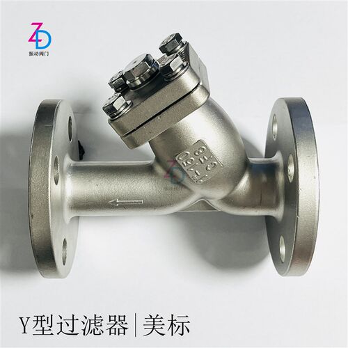 不锈钢双相钢国标美标过滤器法兰硅溶胶工艺铸造Y型 PN16150LB304