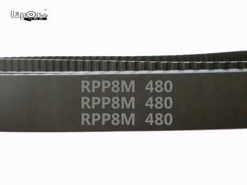 RPP8M 480 60齿 橡胶 同步带 同步皮带 工业传动带 齿形齿轮带