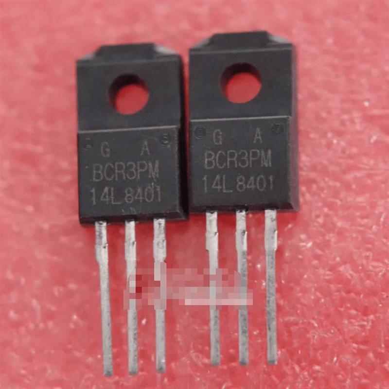 BCR3PM-14L TO-220F 双向可控硅晶闸管 3A700V 现货 全新进口原装
