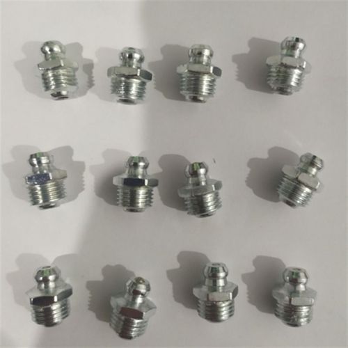 黄油嘴  铁镀锌黄油嘴 牛油嘴直弯黄油嘴黄油枪配件M6 M8 M10