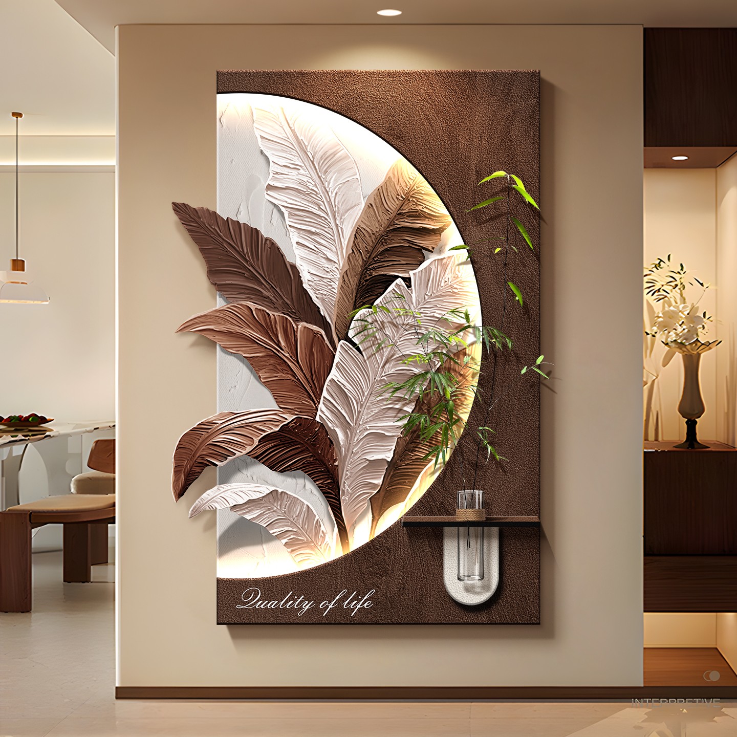 家大业中古风玄关装饰画入