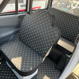 定制金彭封闭车专用座套封闭式电动三轮车篷车棚车东威海宝小鸟