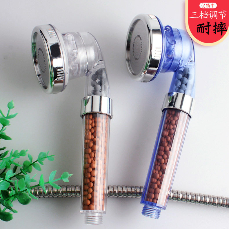喷头莲蓬手持淋浴花洒热水器增压器水头洗澡洒水套装洒花花洒头花