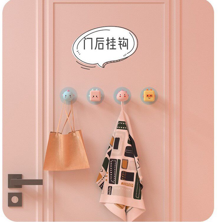 门防撞神器防碰撞门贴门后挂钩冰箱柜门入户门的硅胶垫大门开门贴
