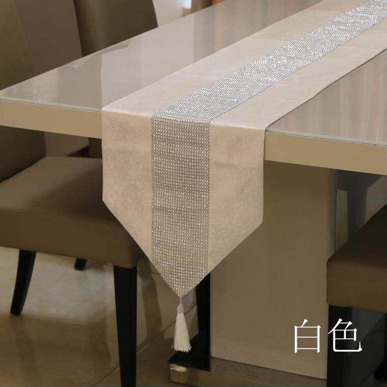 亮钻 拼麻 现代简欧桌旗 新中式桌布欧韩品质节日桌布