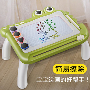 儿童画板磁性涂鸦板手绘板岁家用宝宝2写字学画画益智大玩具
