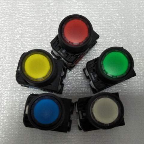 富士按钮AR22G4L带灯 AR22G9L交替型AR22G4L-11E3G R Y自复位
