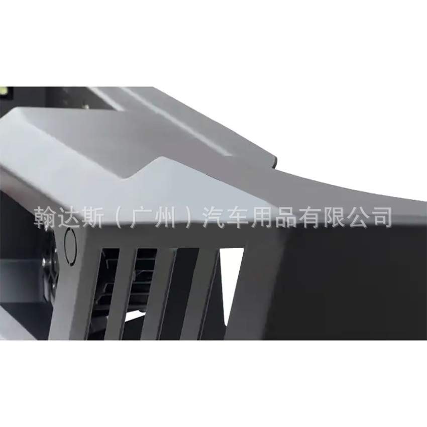 汽车改装防撞后杠保险杠泵霸改装后护杠磨砂黑适用于Hilux dmax