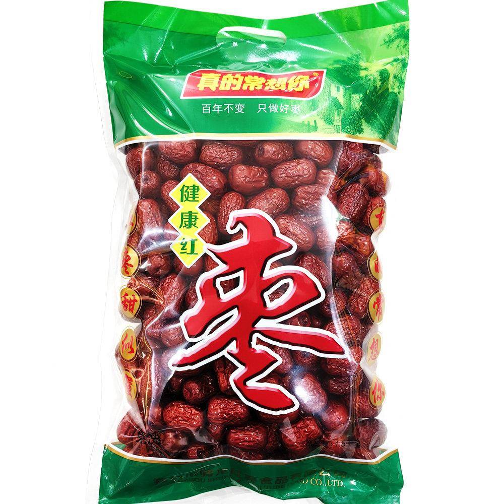真的常想你健康红枣1500g一级大枣河南帅龙新疆若羌免洗红枣特产