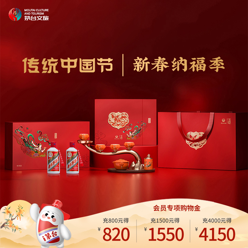 茅台文旅葫芦酒具礼盒