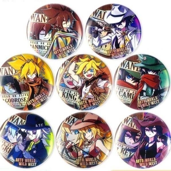 凹凸世界西部牛仔系列动漫徽章吧唧牛仔雷伊牛仔秋学生挂件谷子