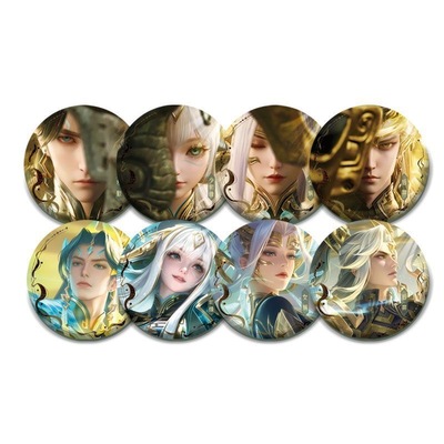 王者荣耀十周年限定三星堆联动吧唧徽章后羿女娲杨戬少司缘徽章