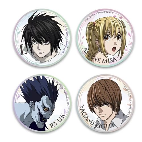 死亡笔记星河动漫周边徽章谷子吧唧夜月神L琉克弥海砂徽章吧唧