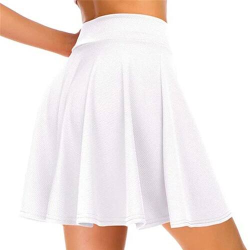 女士大摆波点a字短裙 Big Wave Point A-line Short Skirt Female