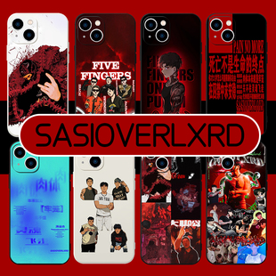 SASIOVERLXRD手机壳苹果14华为mate60sasi五人组iPhone15promax小米13专辑OPPO说唱vivo摇滚12应援周边11适用