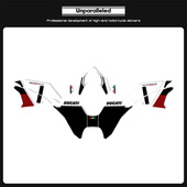 画拉花油箱贴纸防水版 专用版 花 新款 适用杜卡迪cDUCATI揽途V4改装