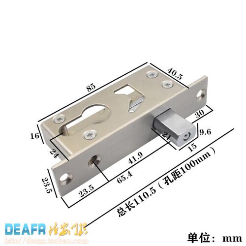 DORMA同款不锈钢o玻璃门地锁铝合金型材门木门地锁地弹簧有框门锁