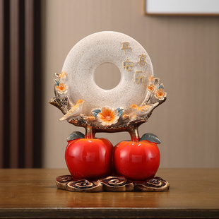 新中式复古客厅酒柜玄关电视柜招财大象J一对象摆件家居装饰品摆