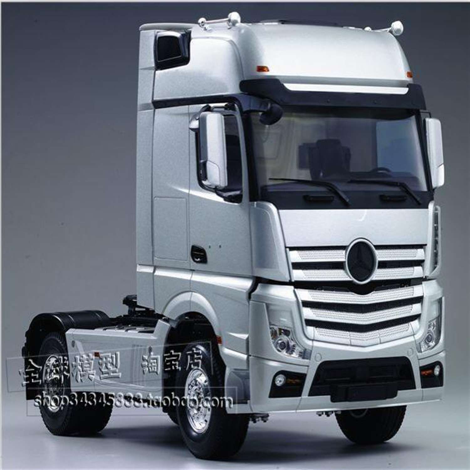 1/14二轴奔驰1851拖头牵引车 RC遥控模型玩具车 kit版 通用田宫