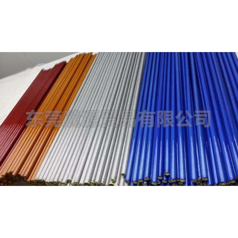 全碳纤维管材3k碳纹卷管异型材 哑光亮光 彩管多色 16*14*500mm