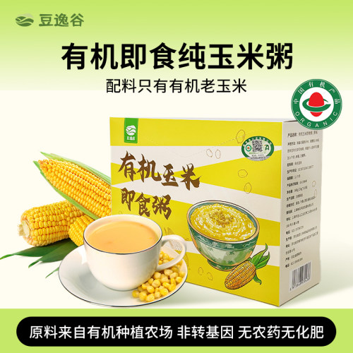 豆逸谷有机玉米糊玉米粥360g