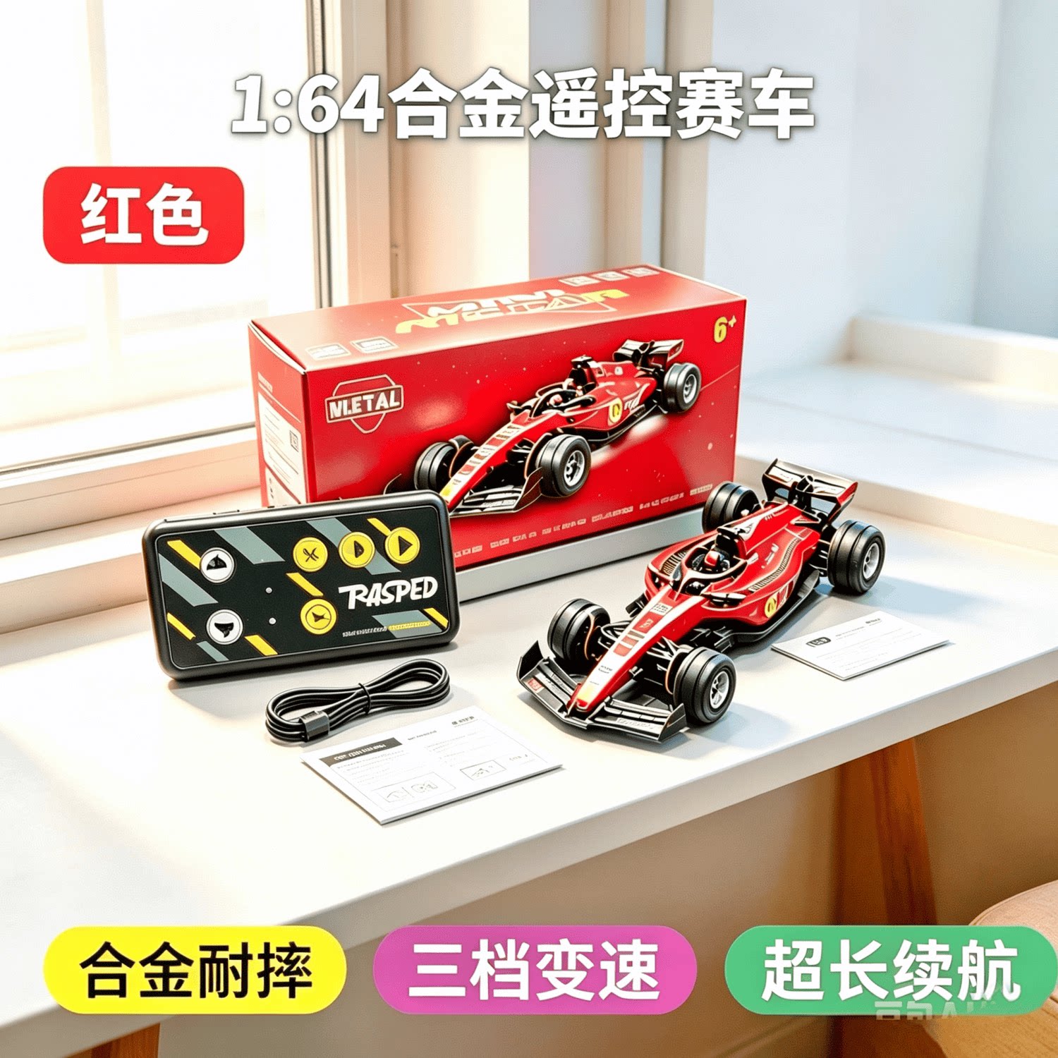 儿童合金双模式重力感应遥控车