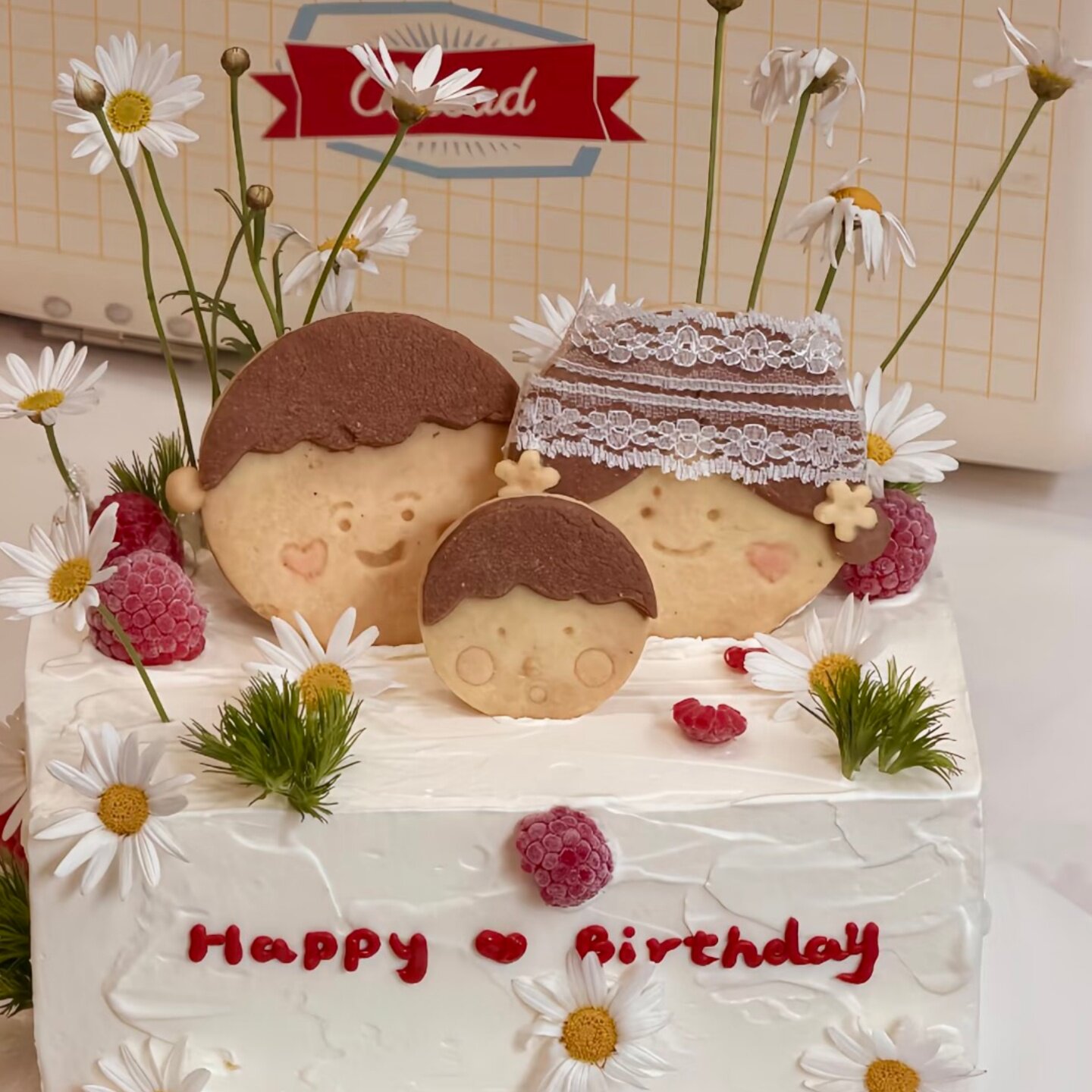 娃娃脸头像男孩女孩饼干蛋糕装饰情侣生日礼物甜品台饼干数字饼干