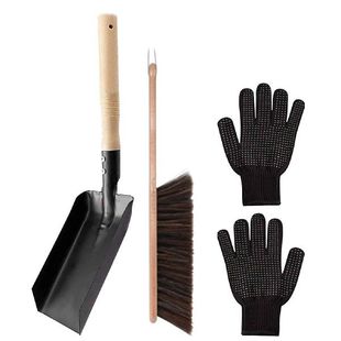 Set Wood Firepl Tidy 现货pcs Hrth Idoor Outdoor